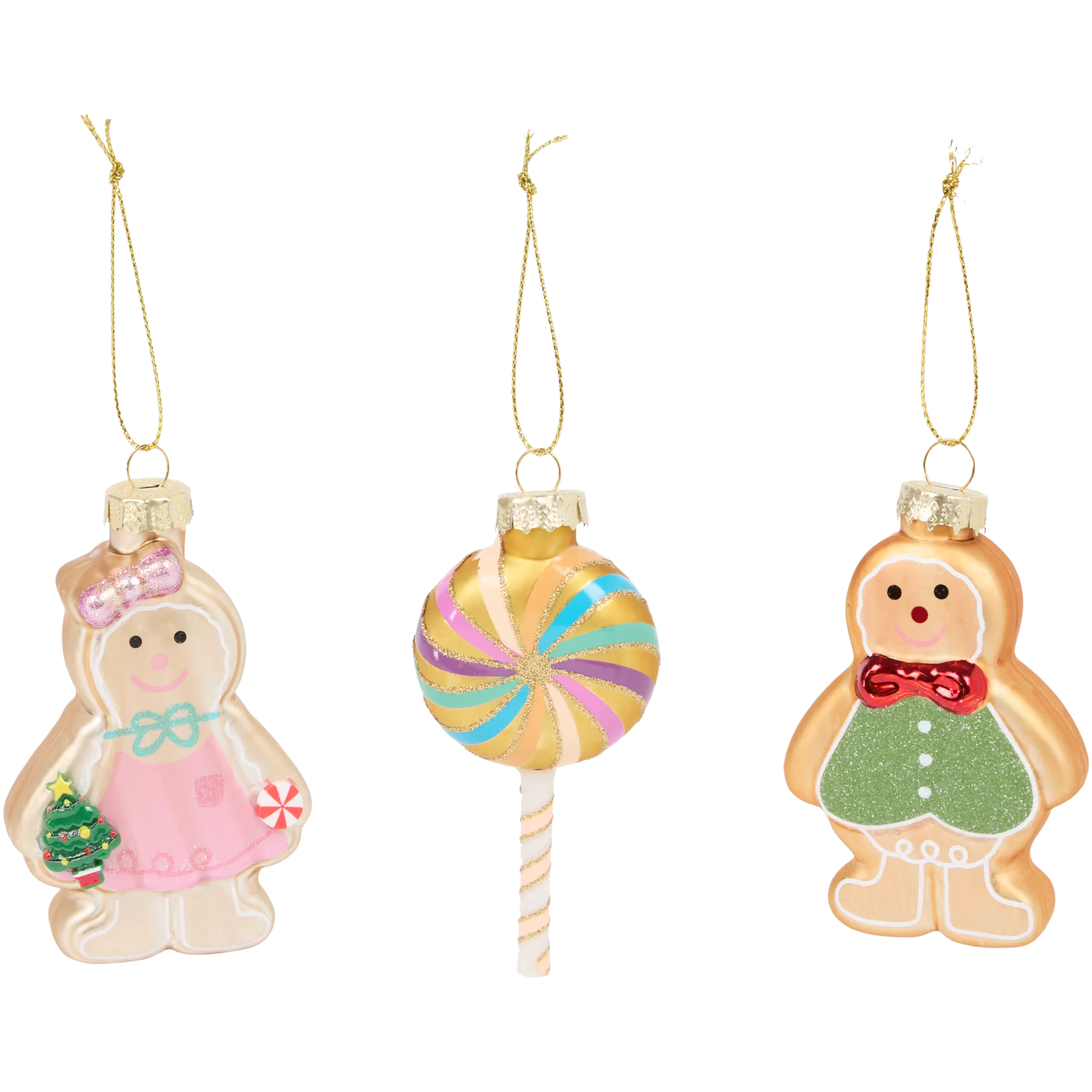 Weihnachtsanhänger aus Glas