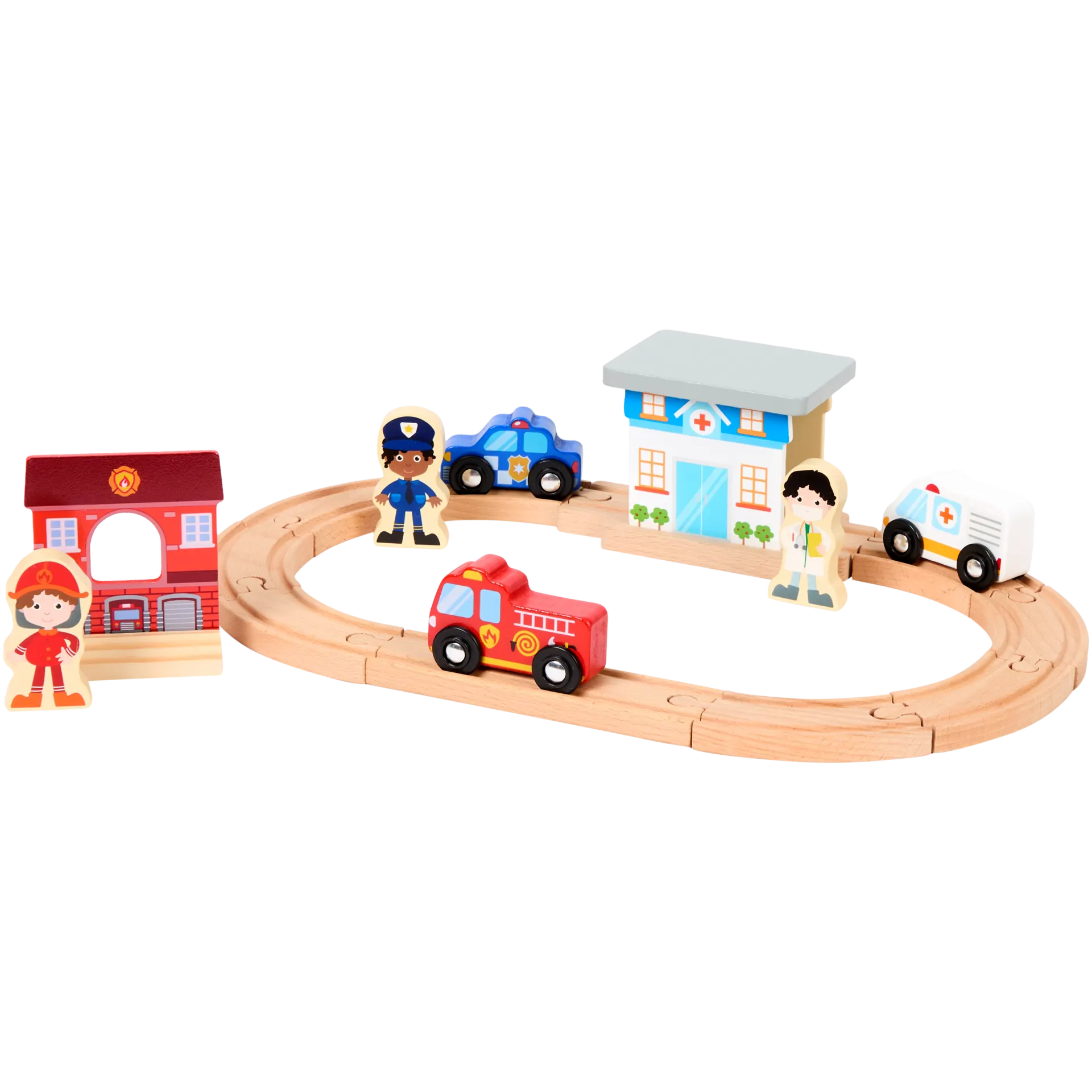 Mini Matters Autobahn aus Holz