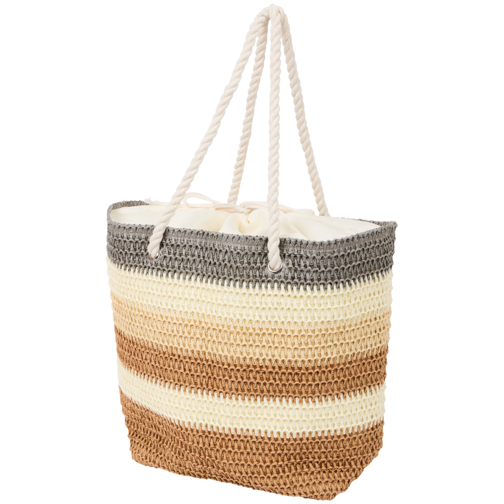 Geflochtene Strandtasche