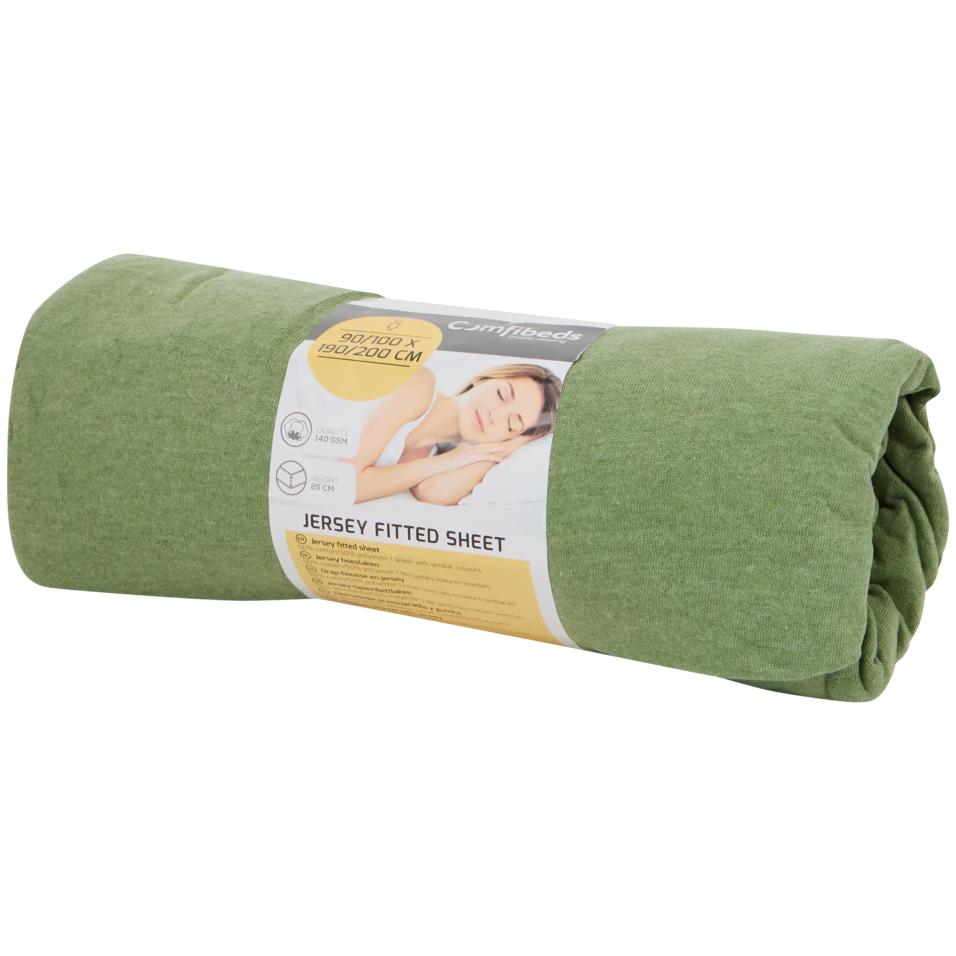 Comfibeds Jersey-Spannbettlaken