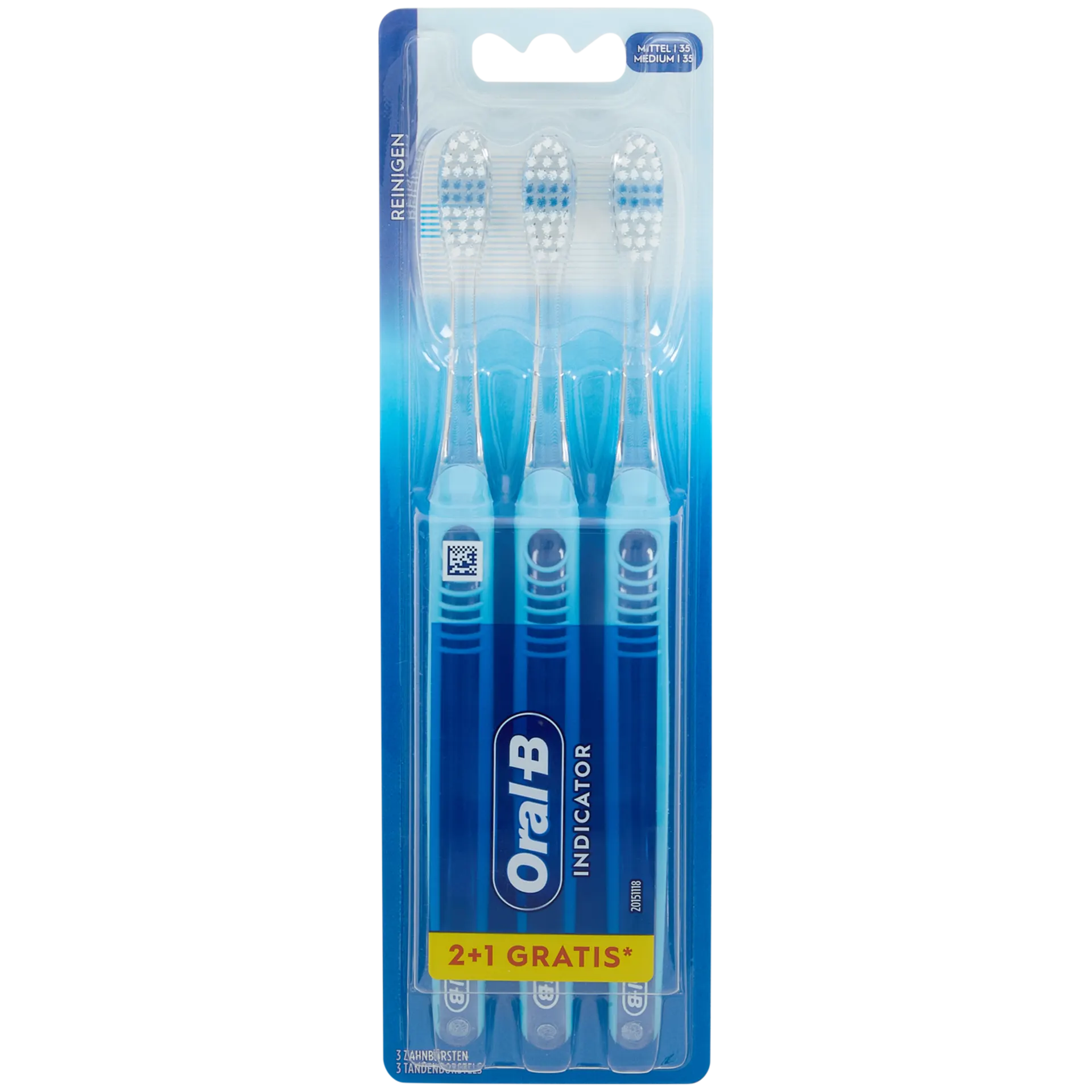 Oral-B Zahnbürsten Indicator 1-2-3