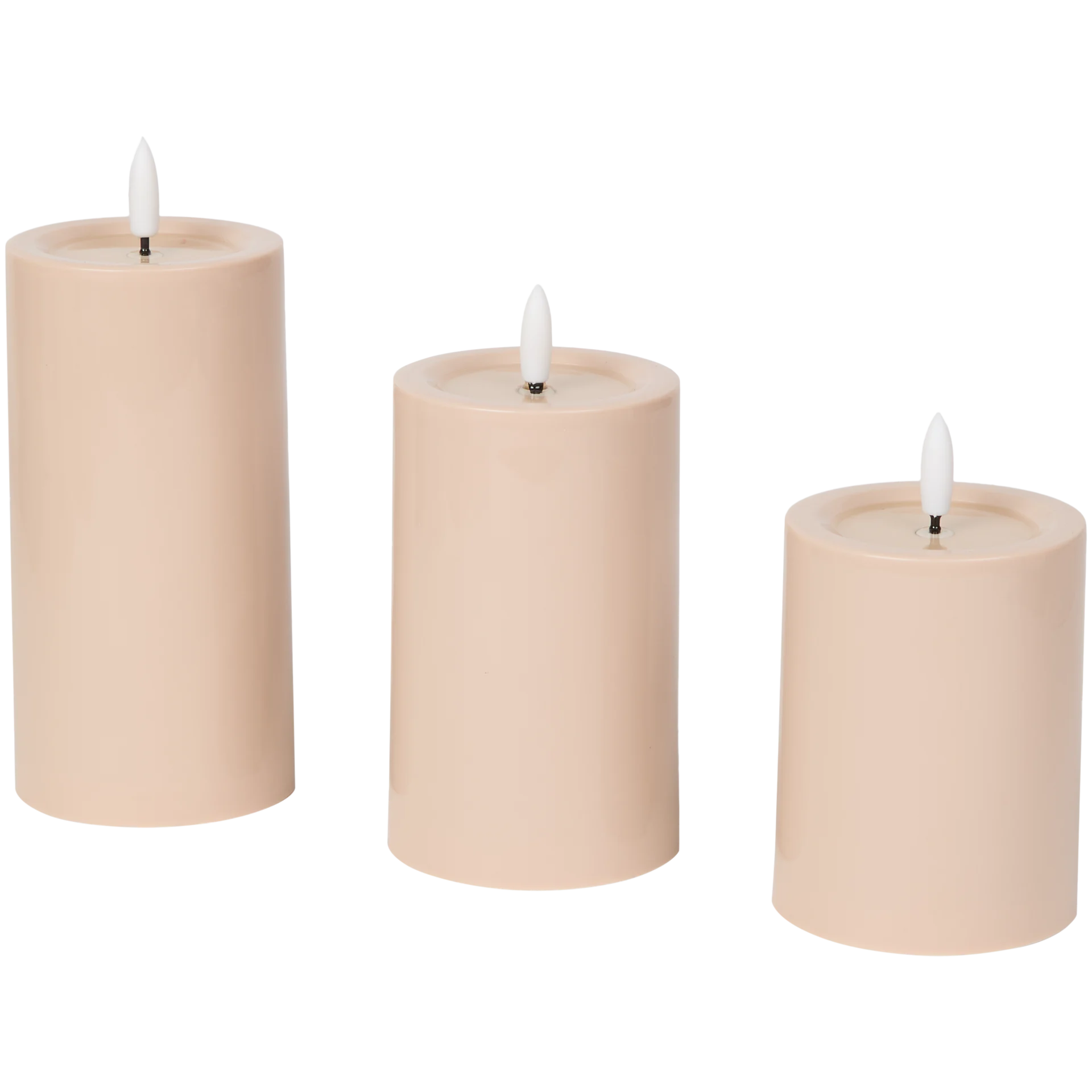 Aufladbare LED-Kerzen