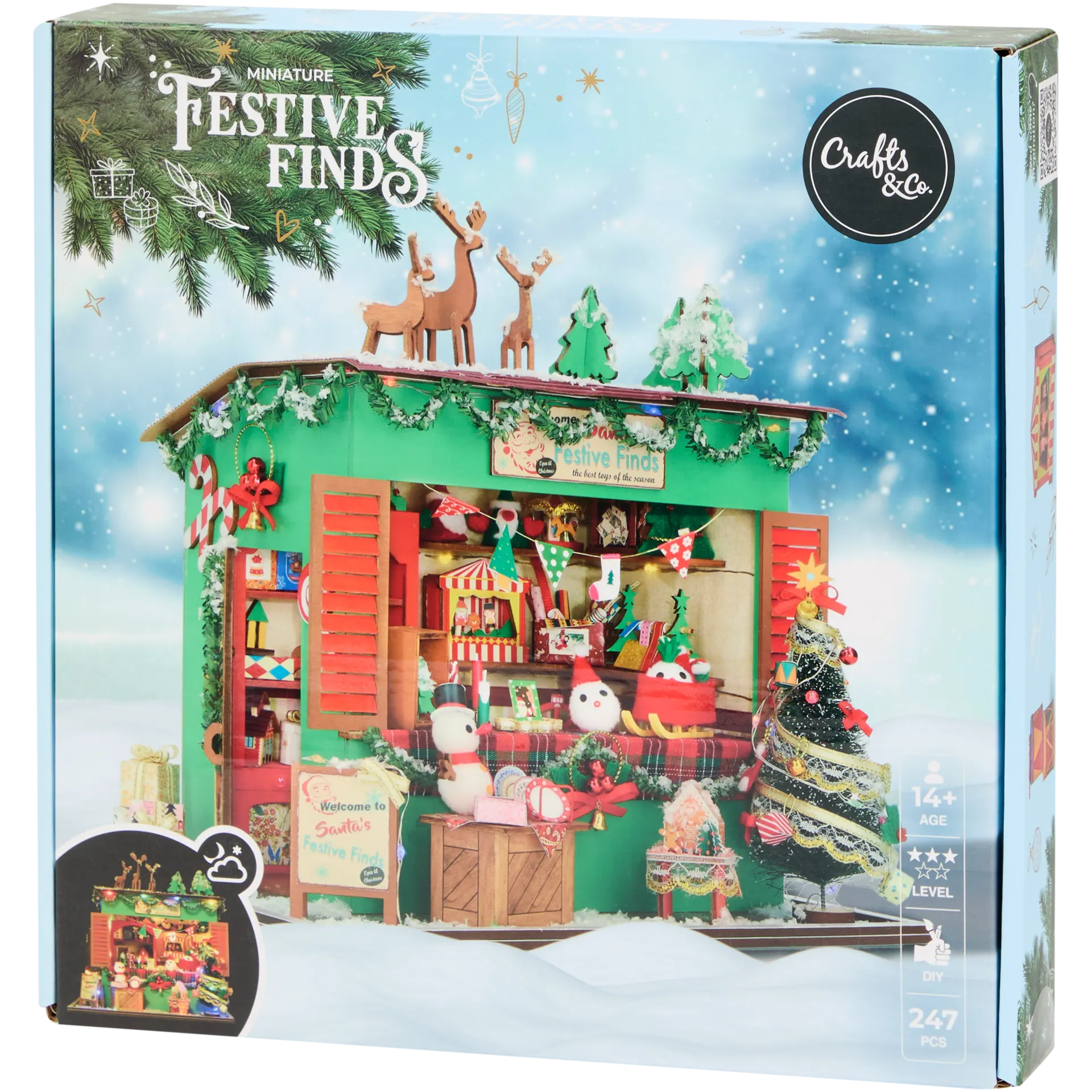 Crafts & Co Bastle dein eigenes Weihnachtshaus