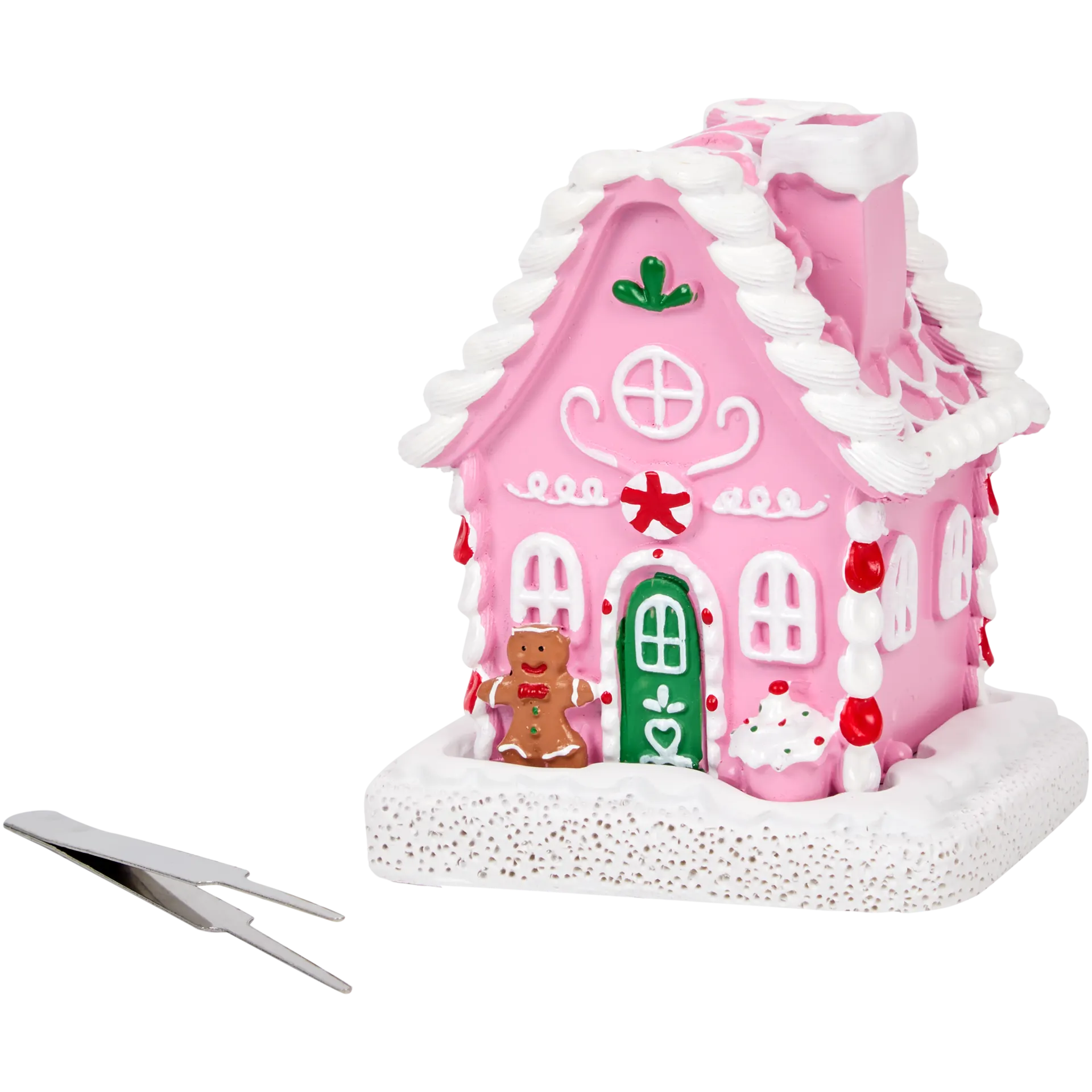 Deluxa Weihnachtliches Räucherhäuschen