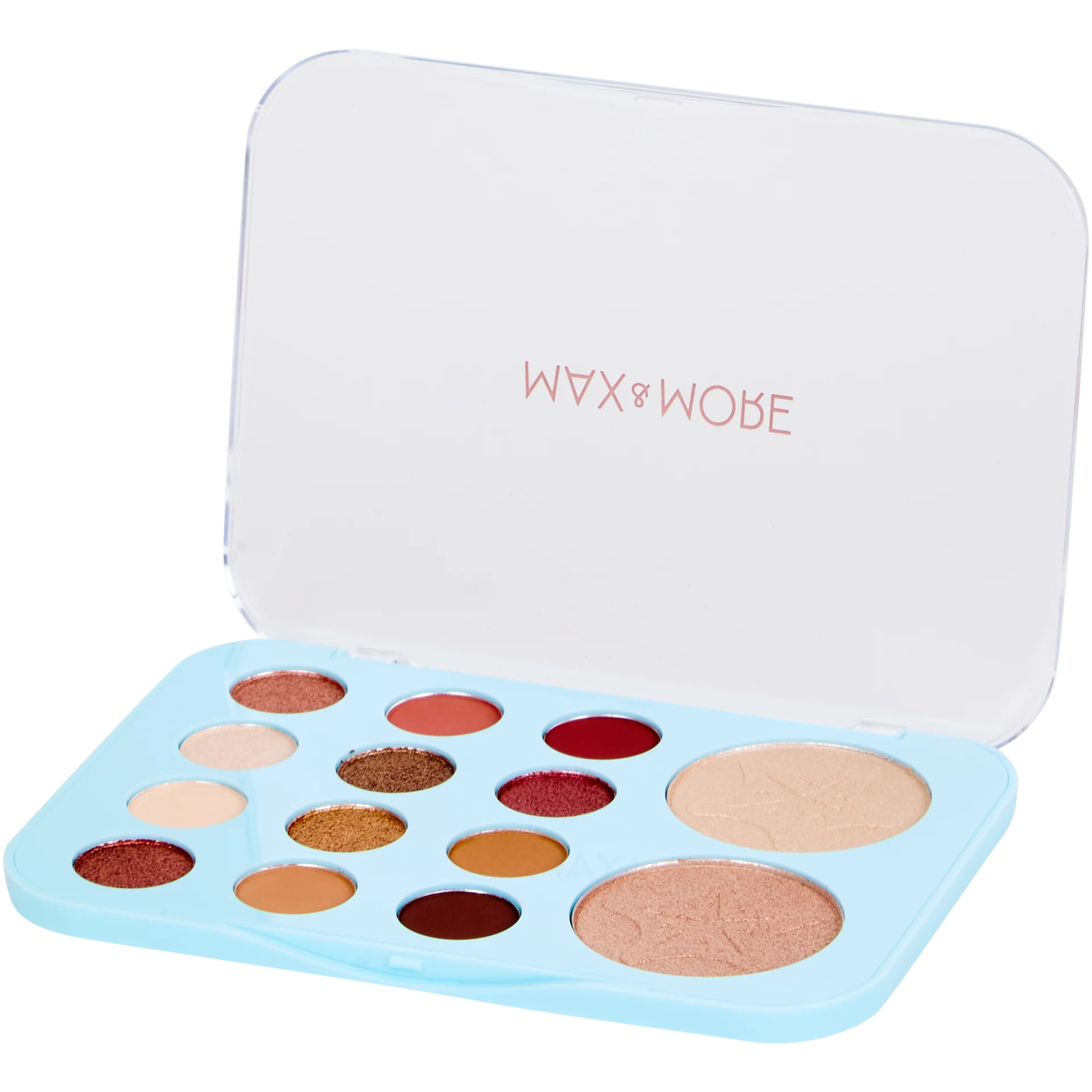 Max & More Highlighter- und Lidschattenpalette