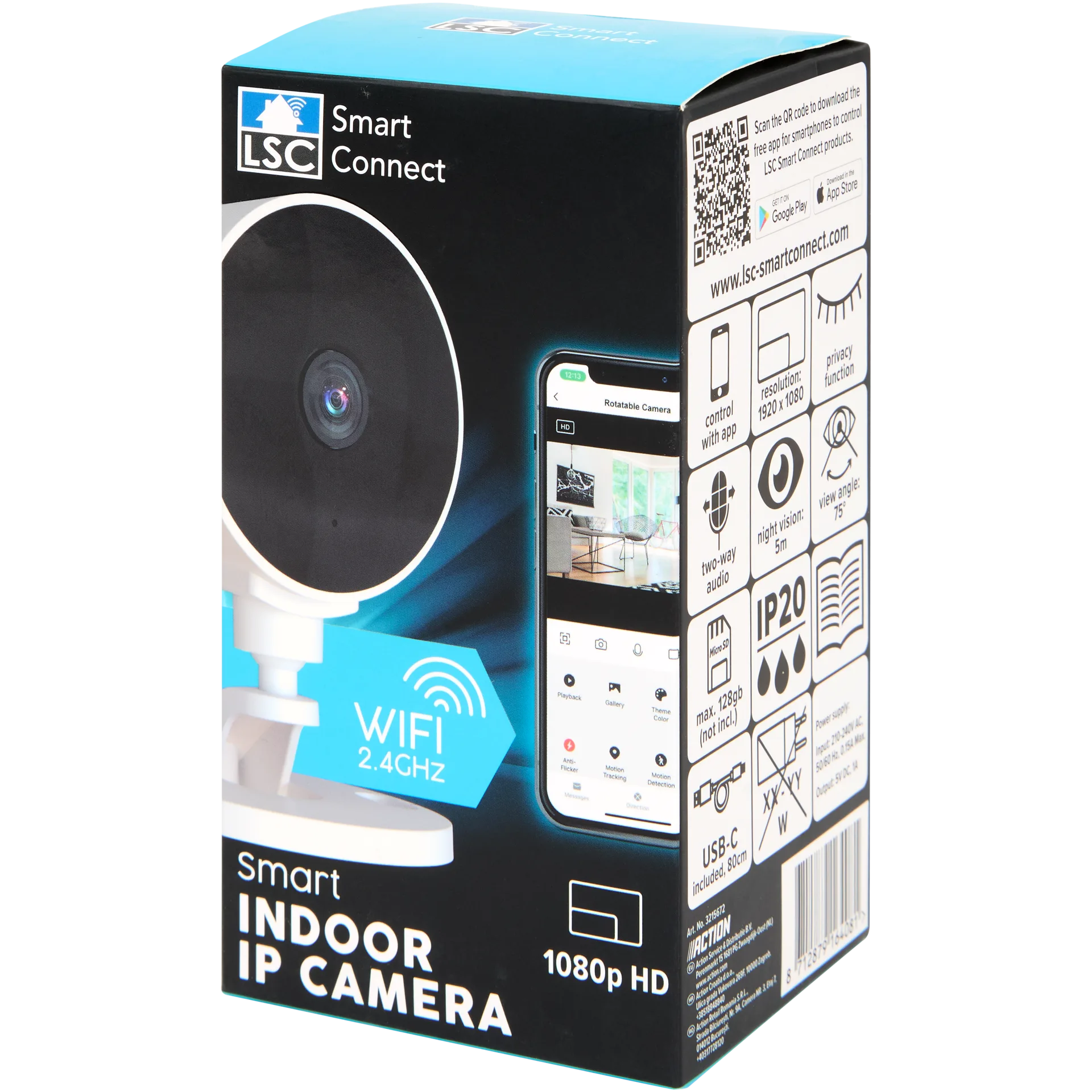 LSC Smart Connect Smarte IP-Kamera für den Innenbereich