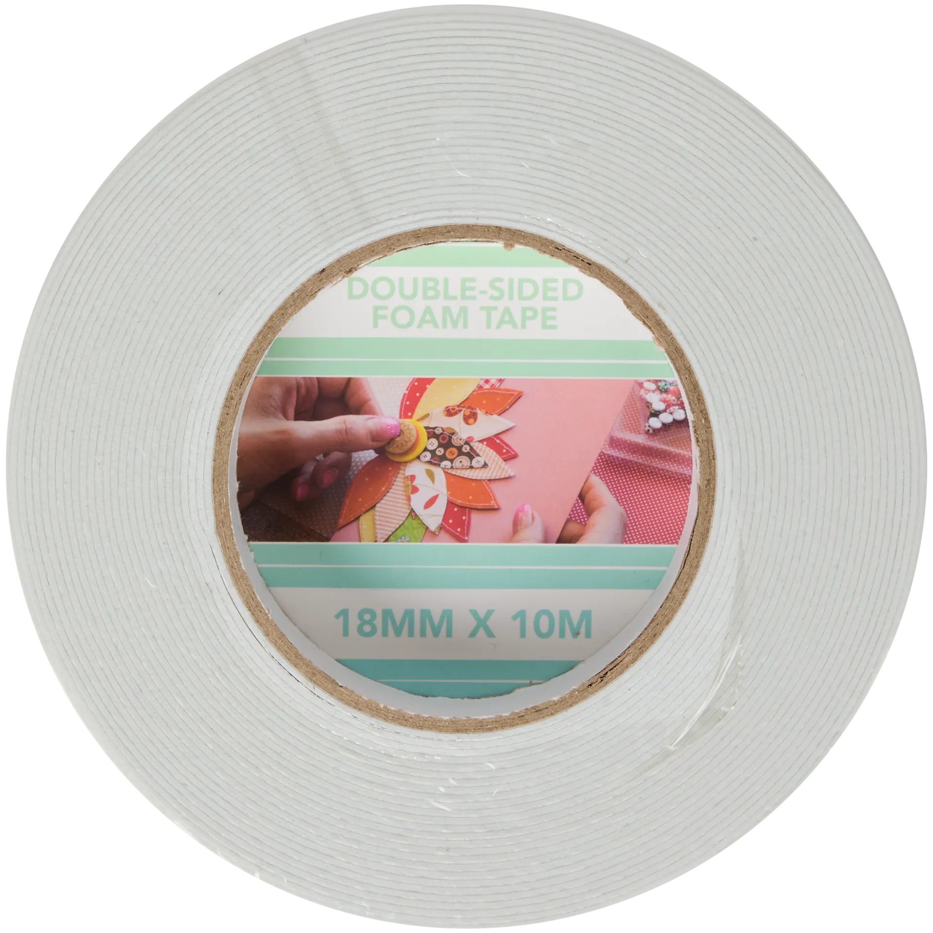 Lot De 12 Rouleaux Ruban Adhésif Double Face Fin – 6mm X 10m, Pour Bricolage, Scrapbooking, Couture