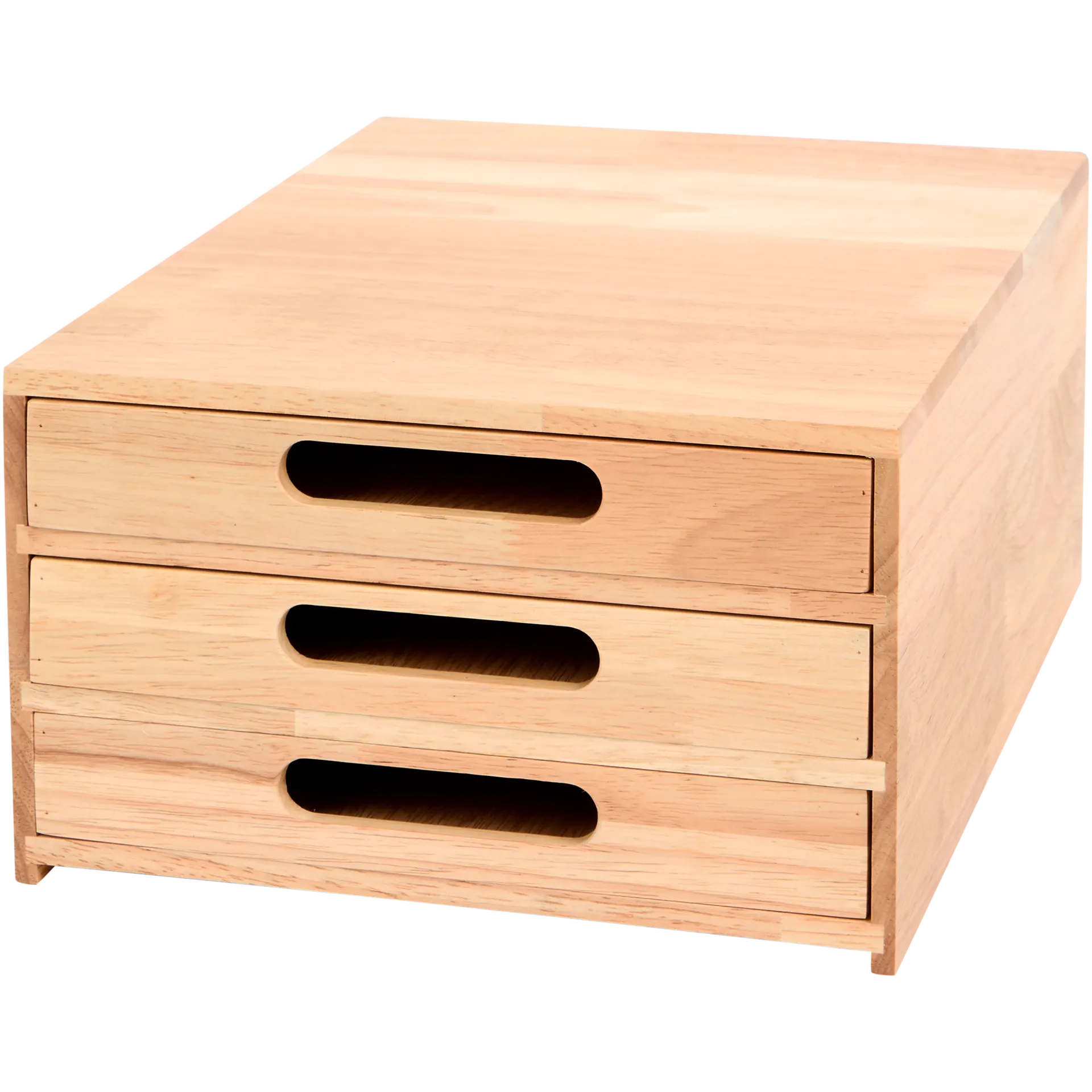 Organizer aus Gummibaumholz