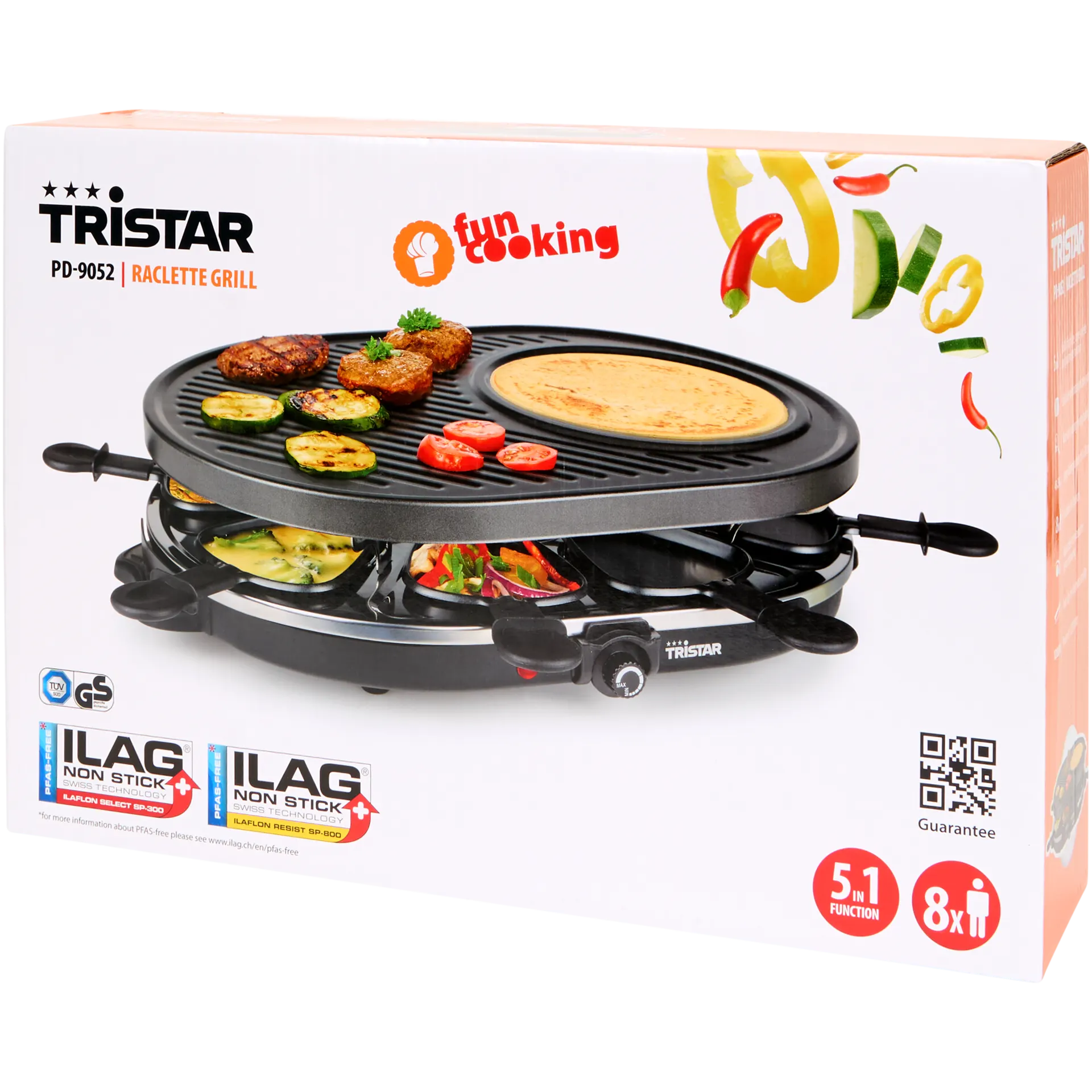 Raclette gril Tristar