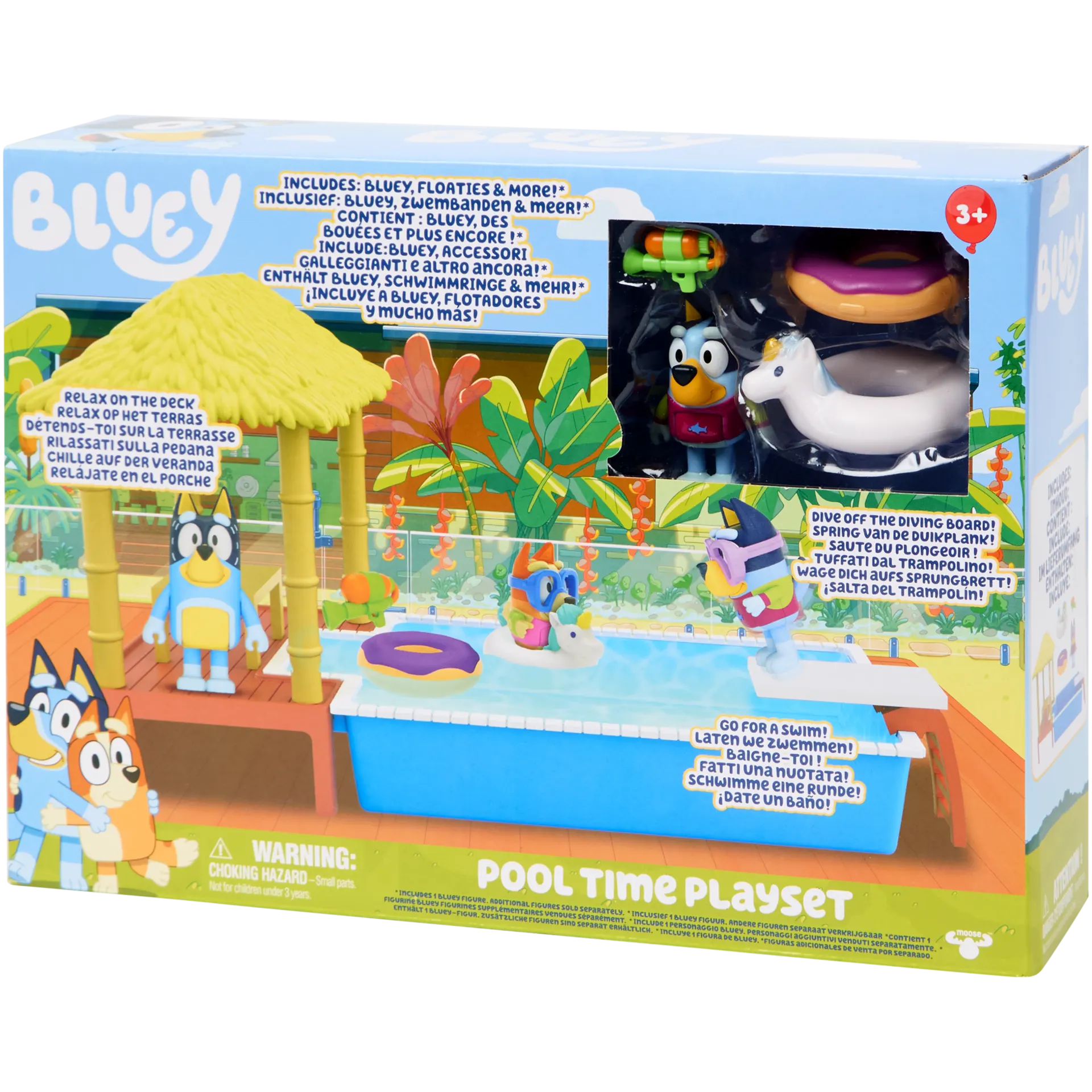 Bluey Pool-Spielset
