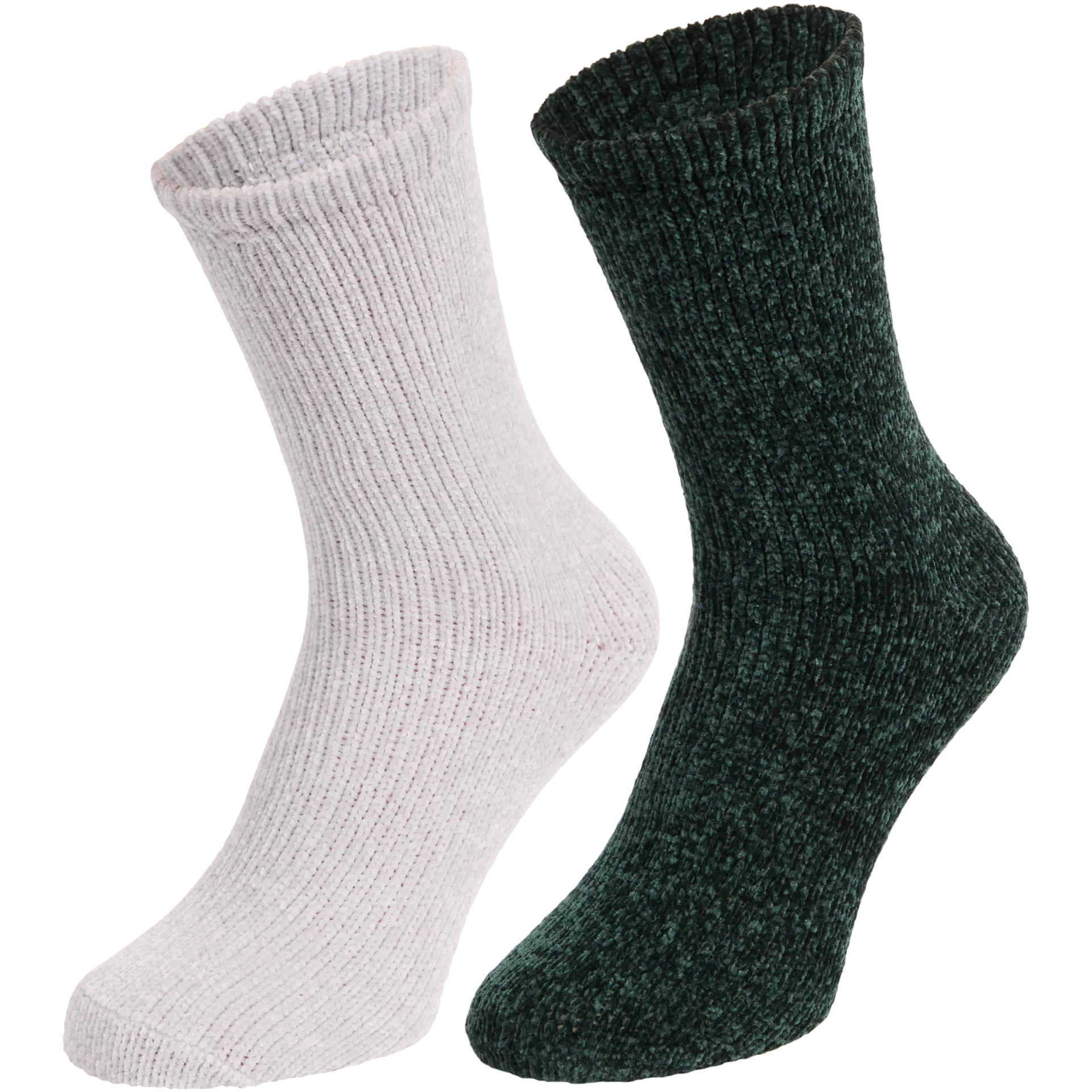 Chenille-Socken