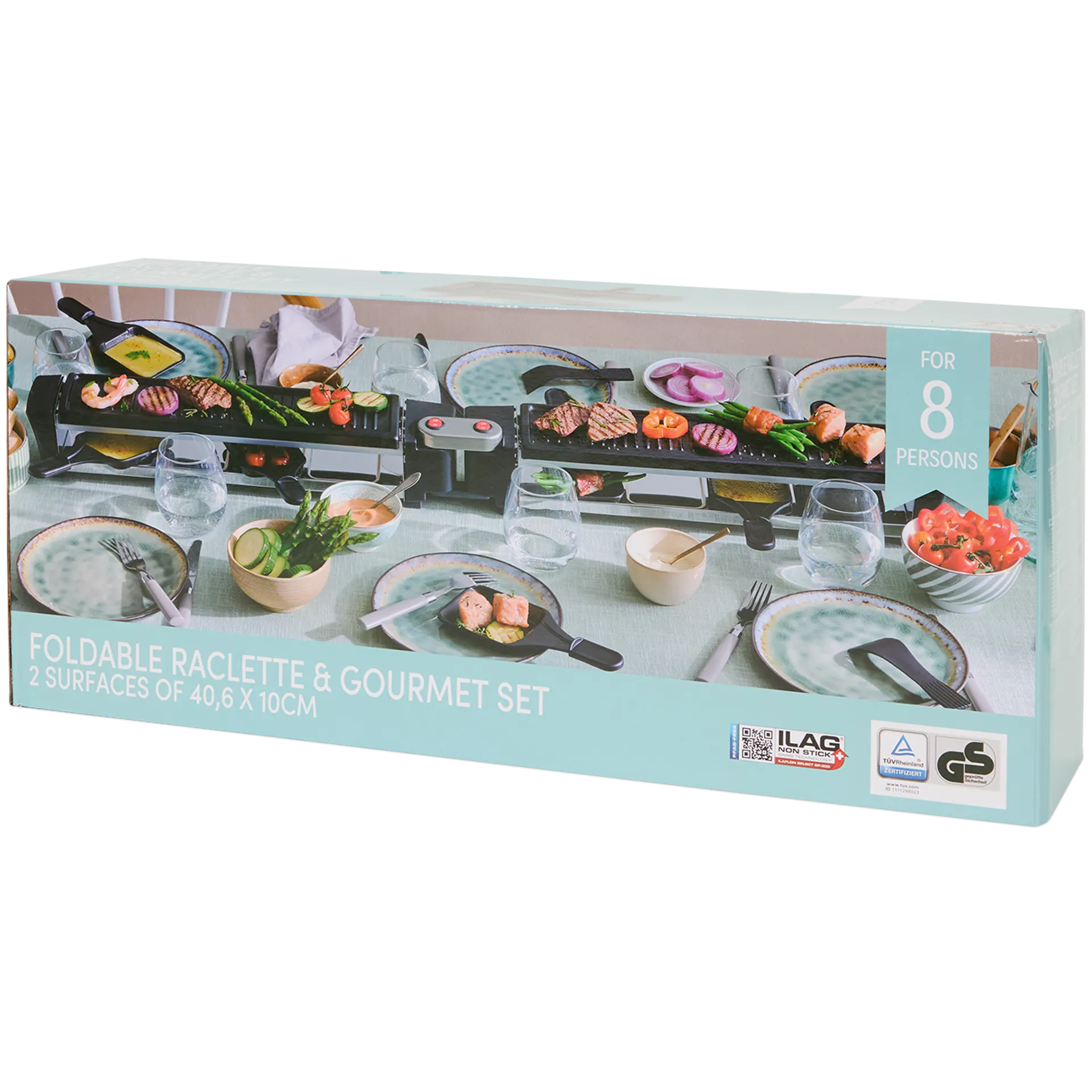 Ausklappbares Raclette