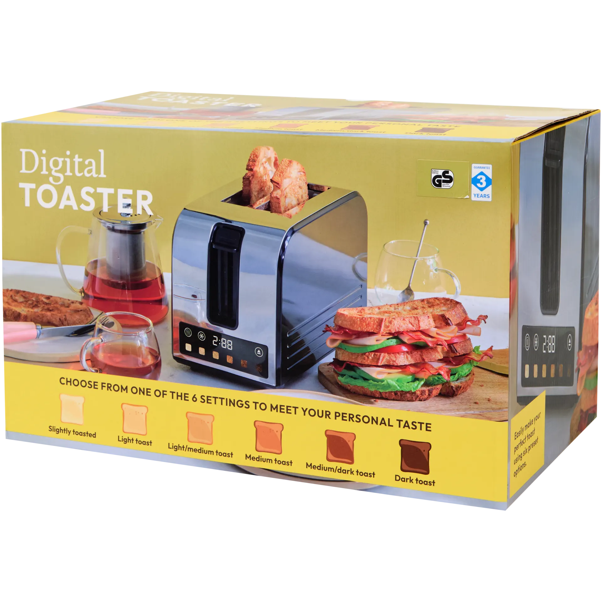 Digitaler Toaster