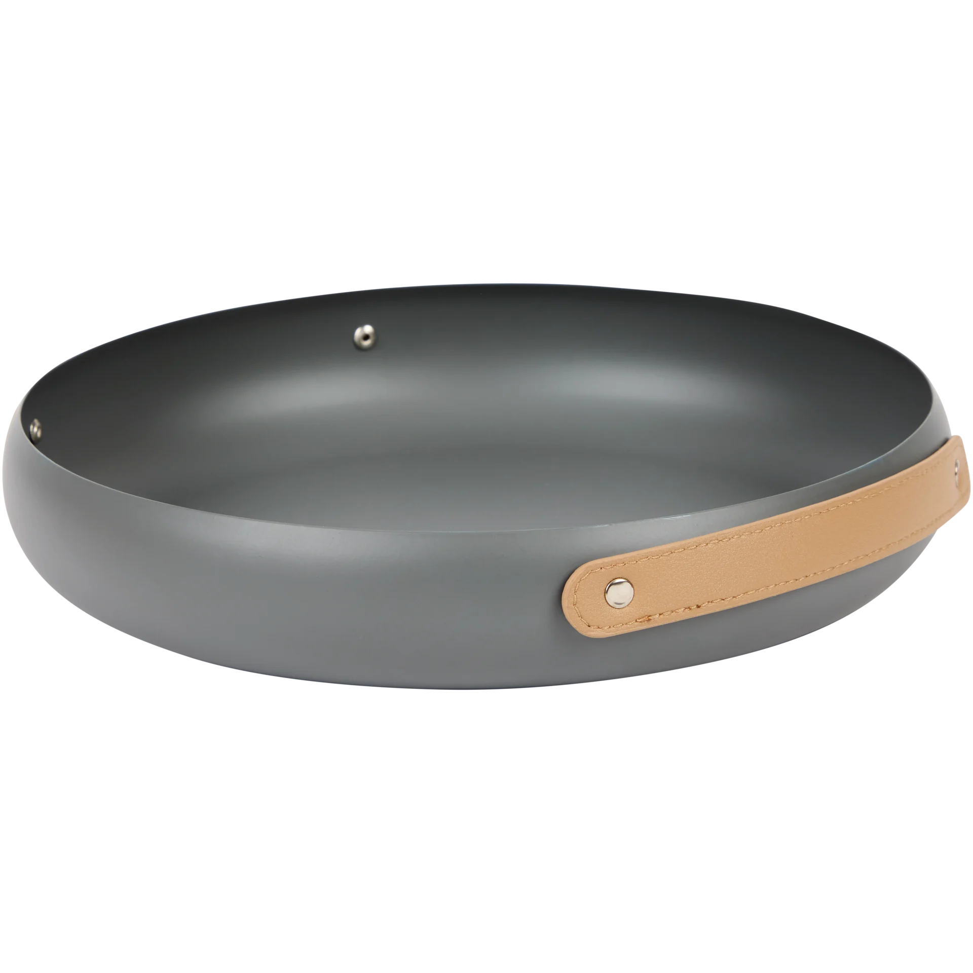 Vassoio Portavivande Rotondo In Acciaio Inox Orion - 28 Cm - Lucidato A Specchio - Ideale Per Antipasti E Snack