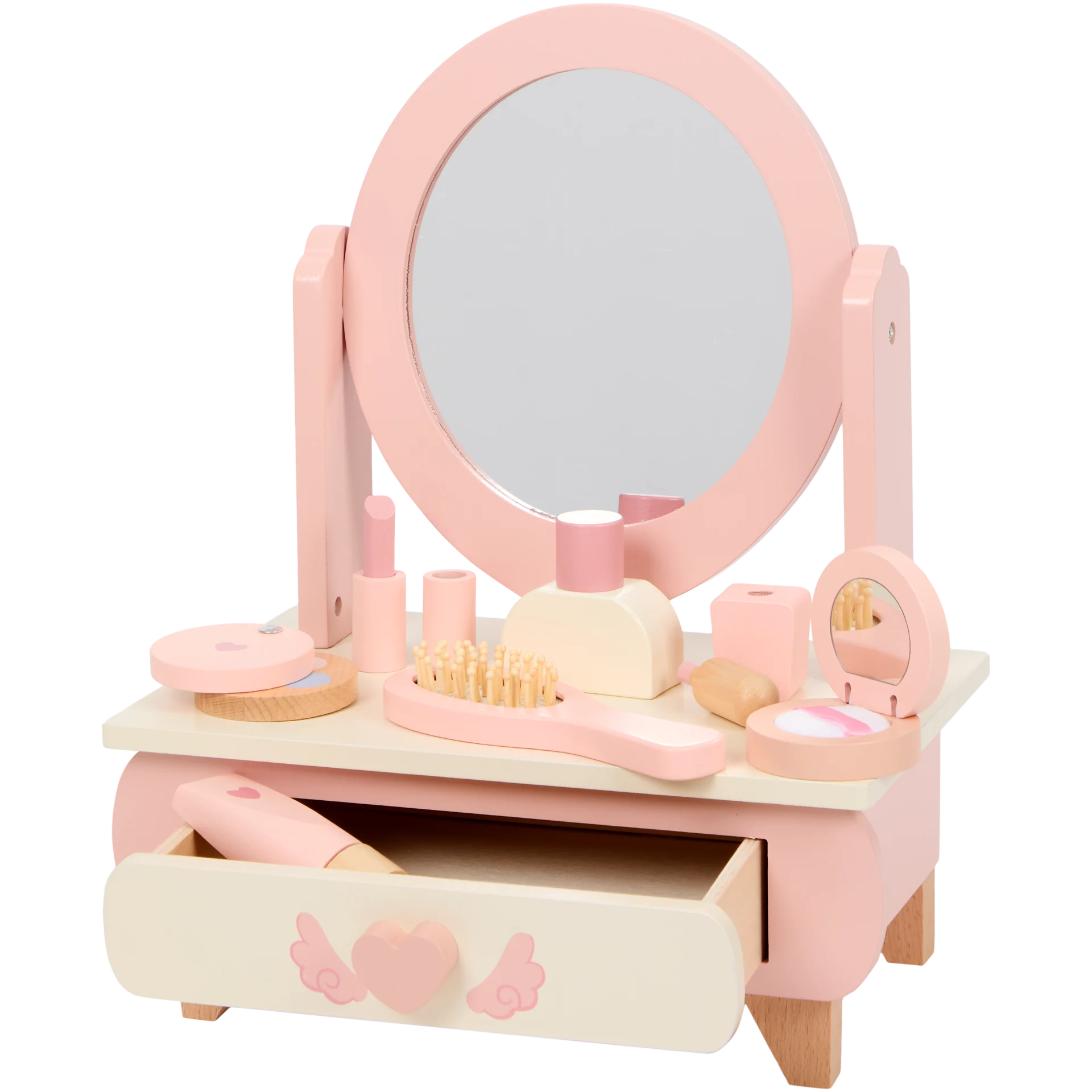 Spielzeugschminktisch aus Holz