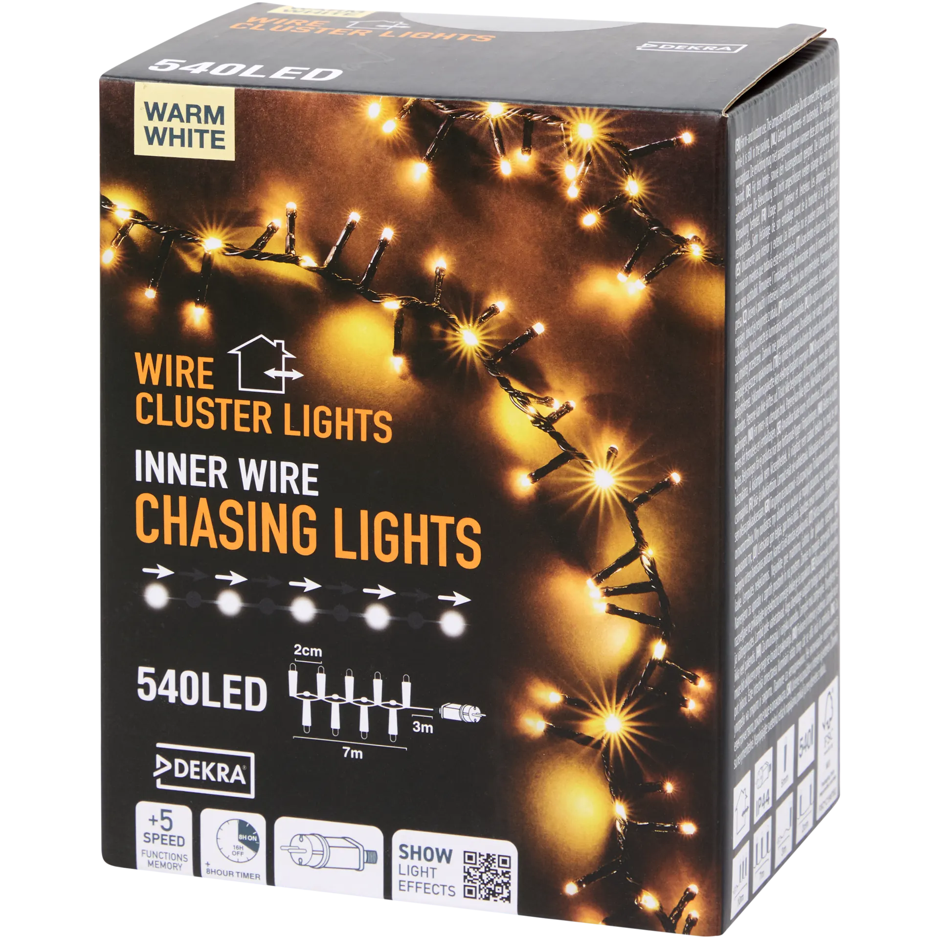 Cluster-Lichterkette