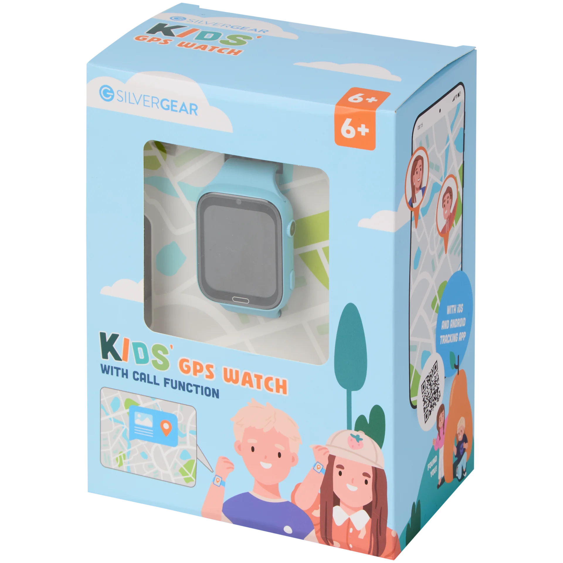 Silvergear Kinderuhr mit GPS