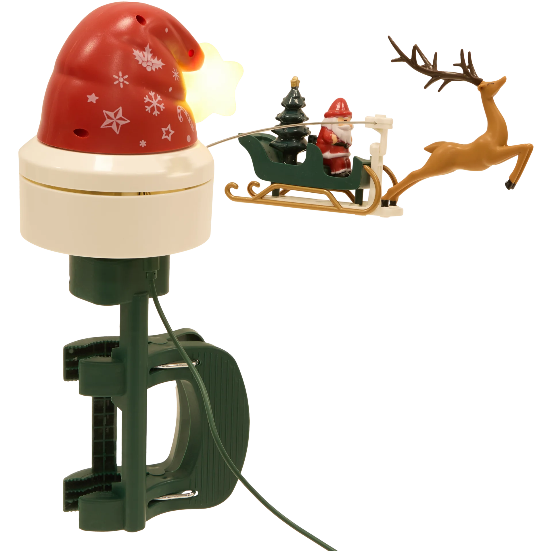 Rotierende Weihnachtsbaumspitze