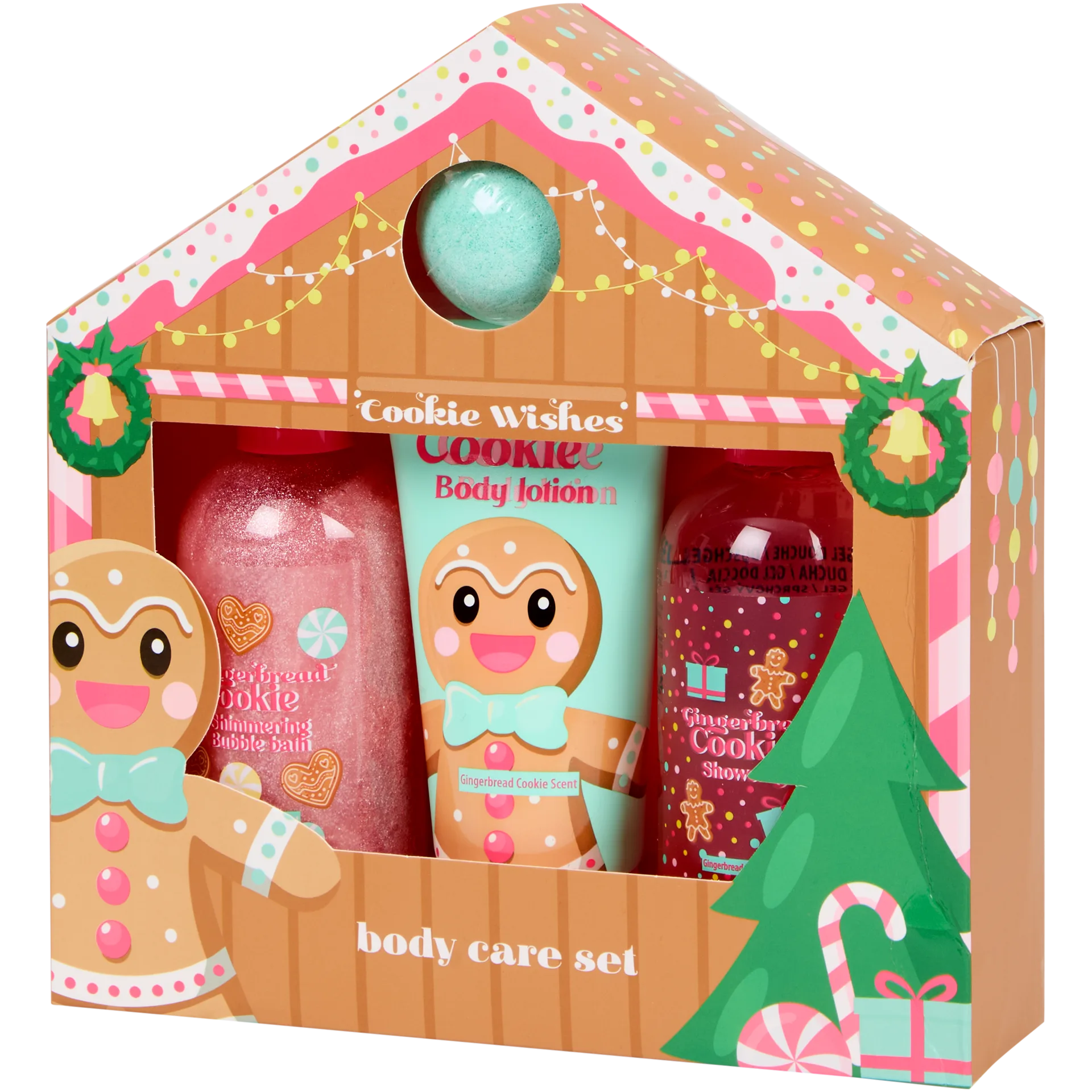 Beauty-Geschenkset Lebkuchenmännchen