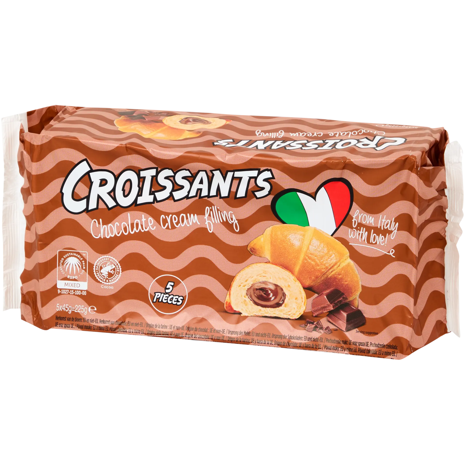 Balconi Croissants Chocolate Cream Filling