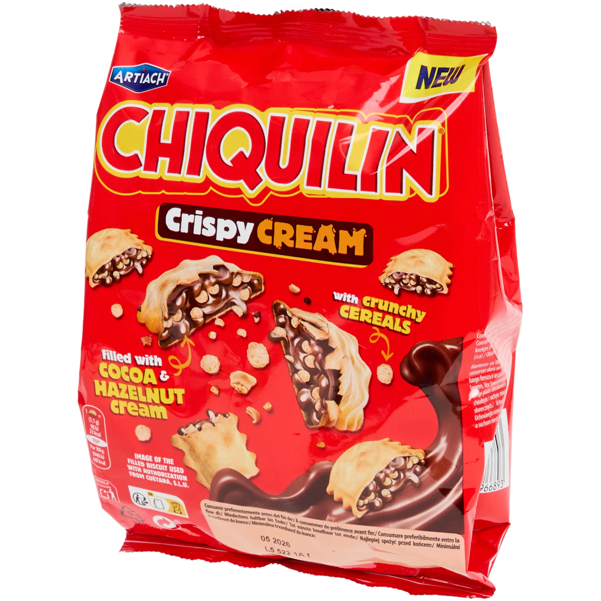 Chiquilin Crispy Cream Haselnuss