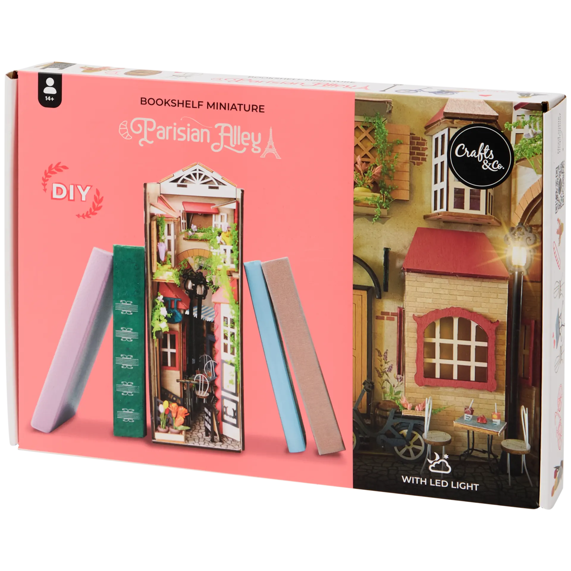 Crafts & Co DIY-Book Nook Miniatur