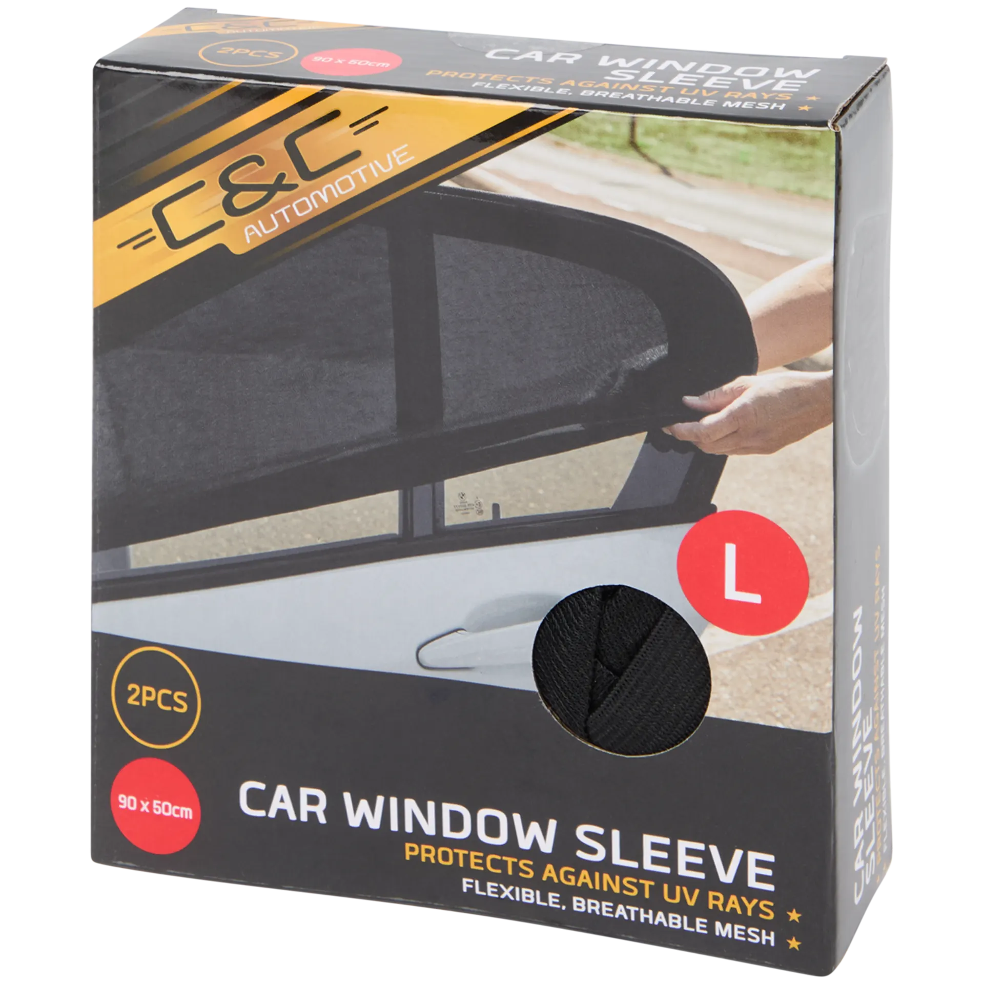 C&C Autofenster-Sonnenschutz zum Überziehen