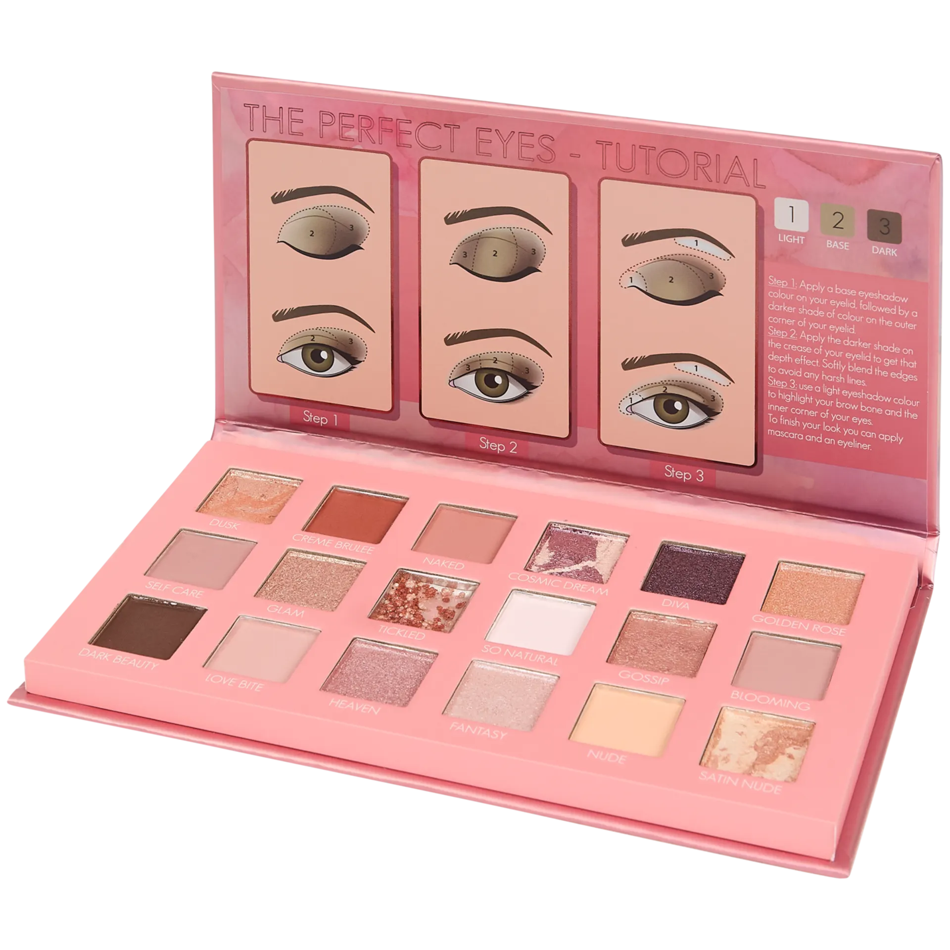 FAB Factory Lidschattenpalette Nude