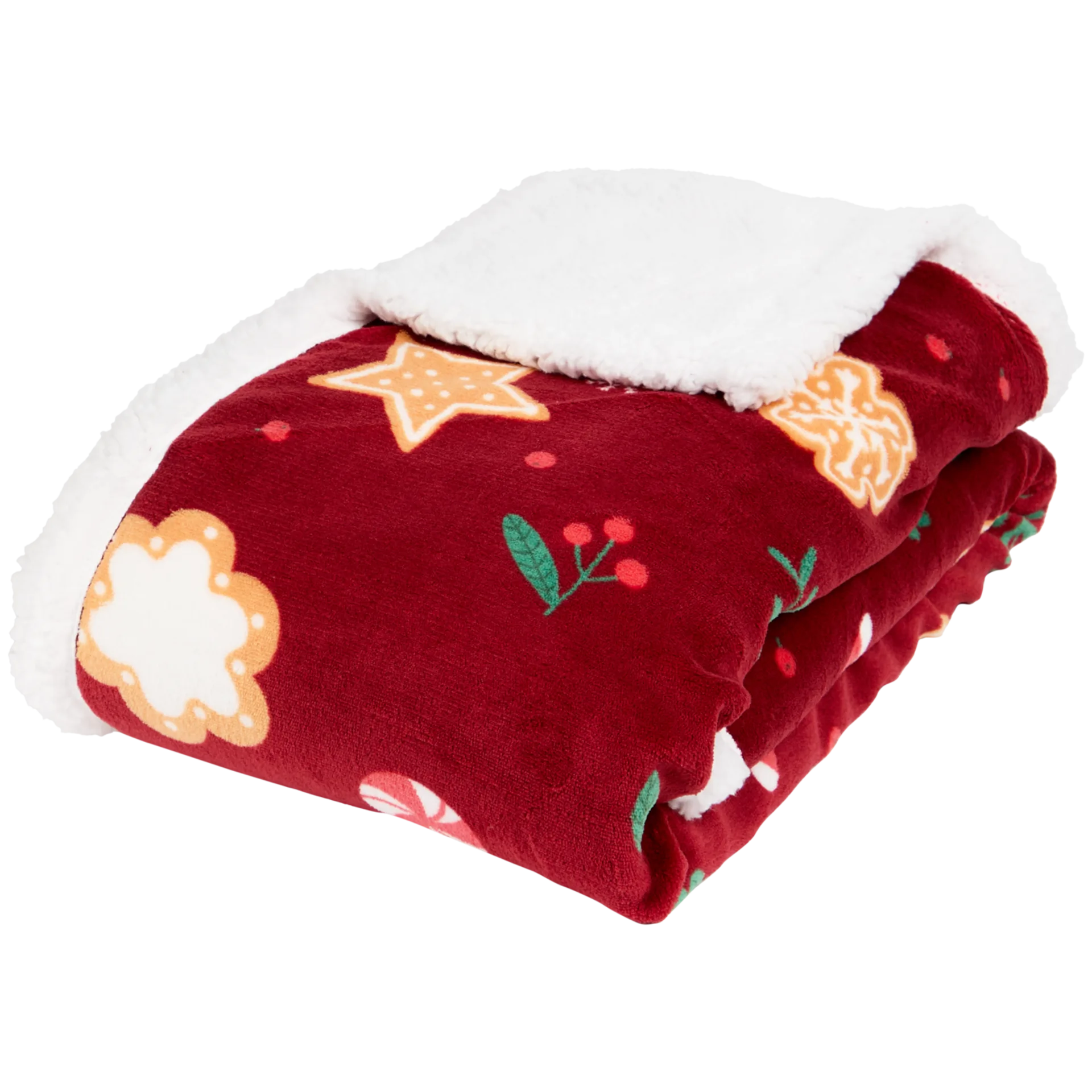 Wohndecke mit Weihnachtsmotiv