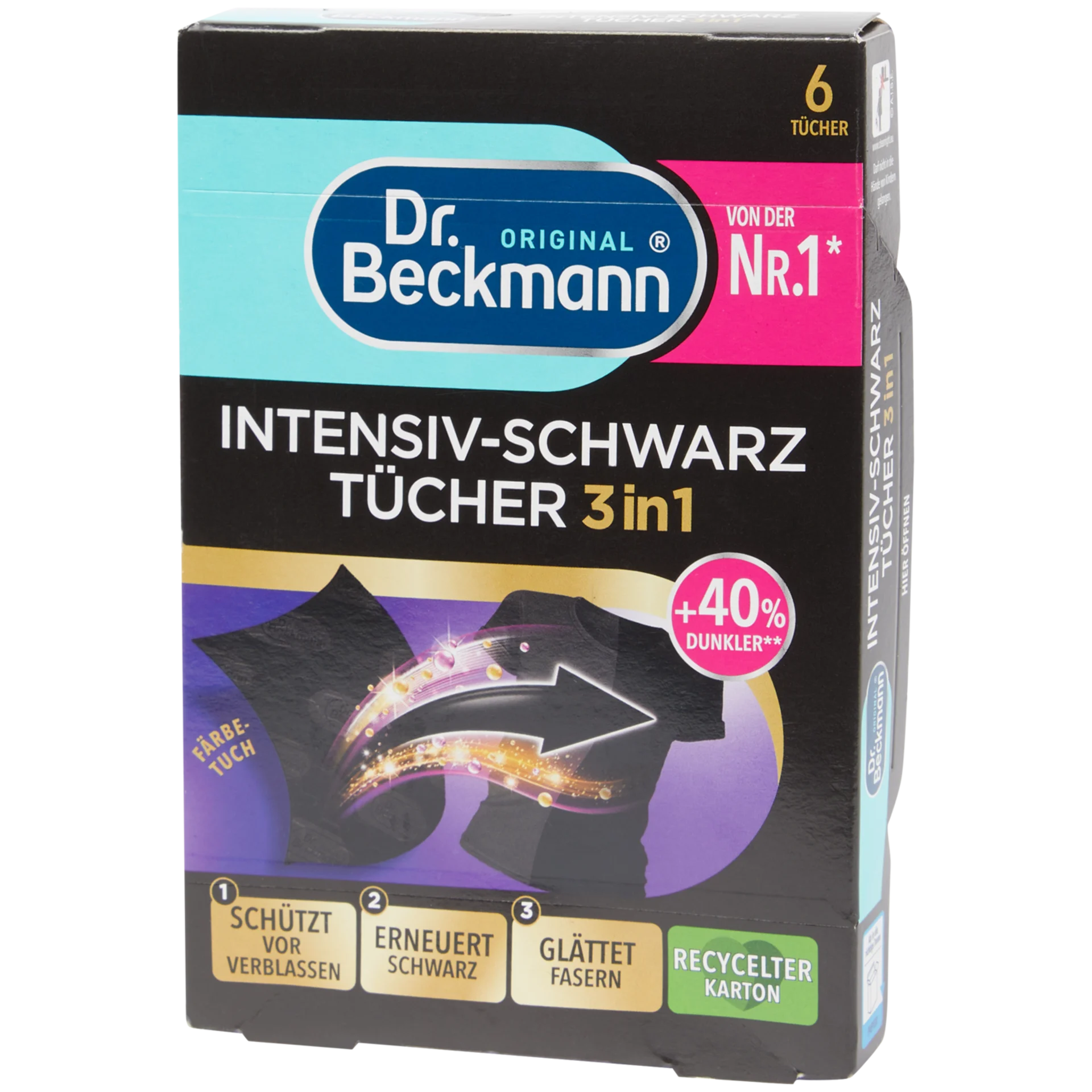 Dr. Beckmann Wäschetücher Schwarz