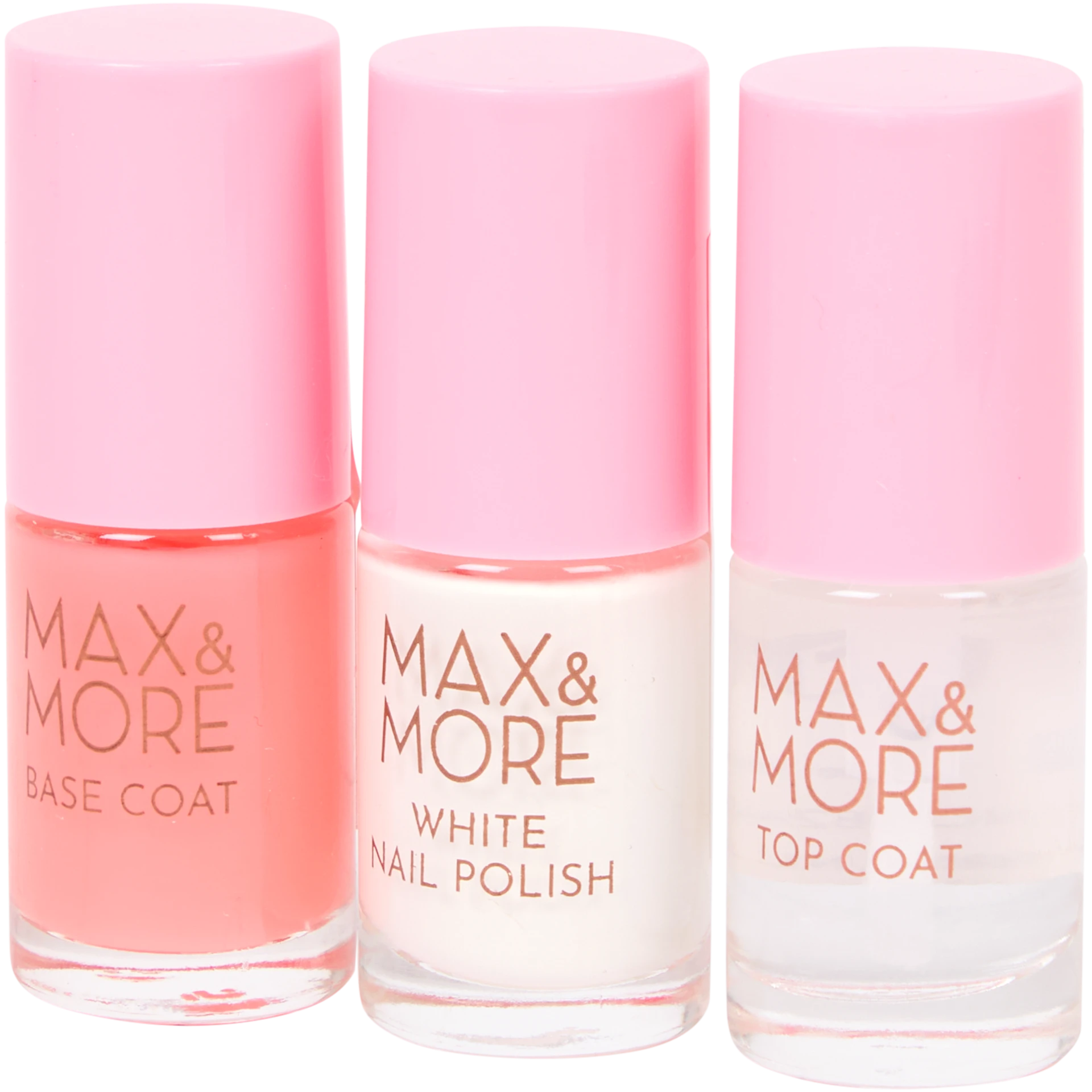 Max &amp; More French Manicure Nagellack-Set