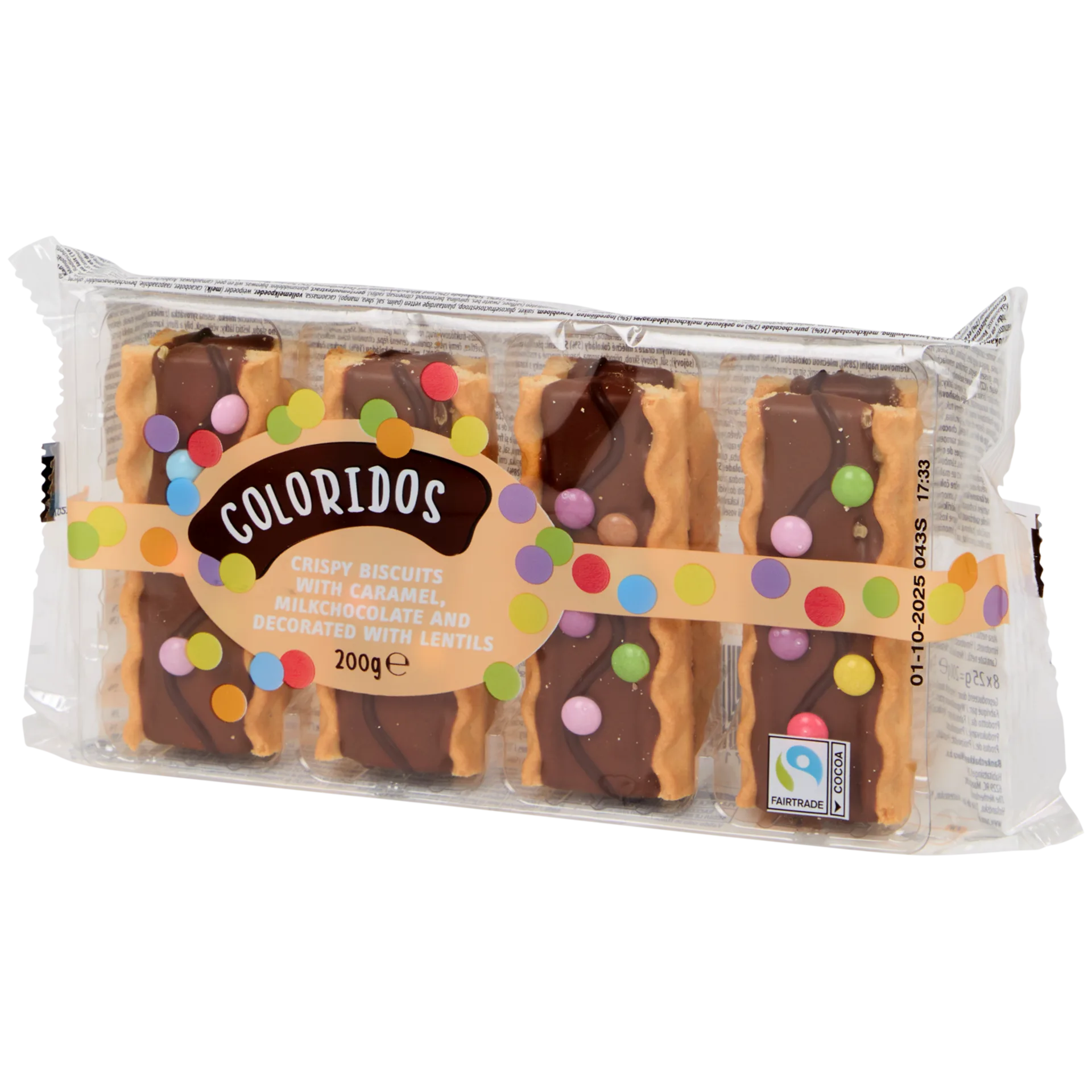 Coloridos Schoko-Gebäck