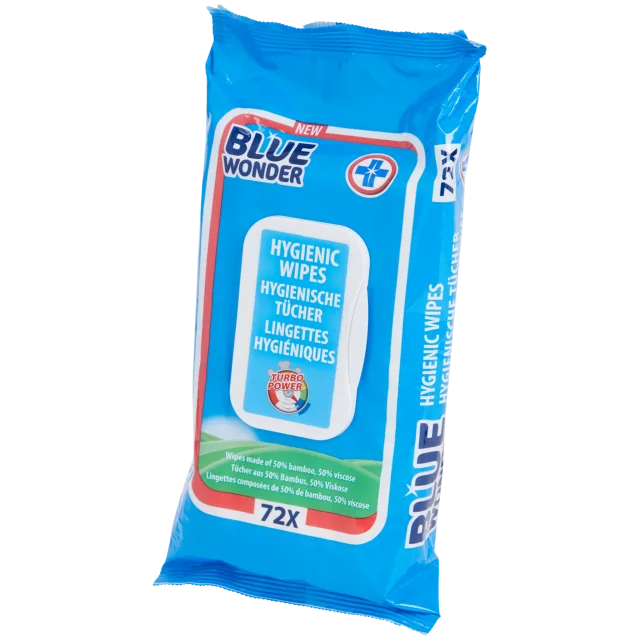 Lingettes hygiéniques Blue Wonder