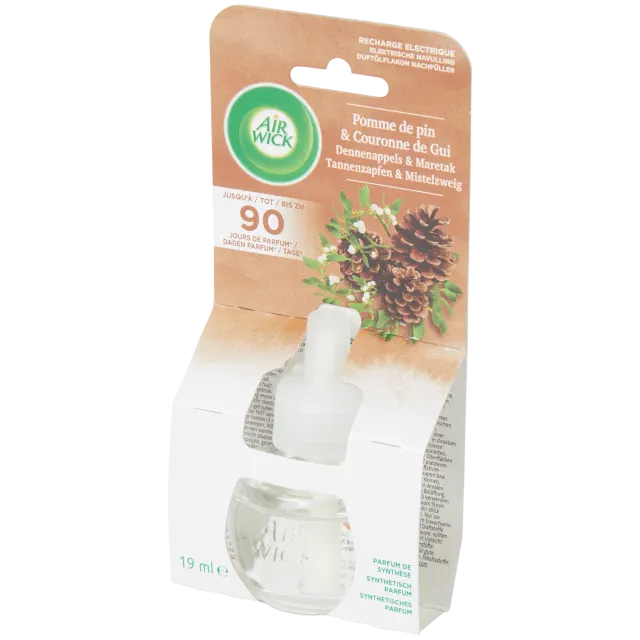 Recharge pour diffuseur de parfum Air Wick Pommes de pin et Couronne de gui