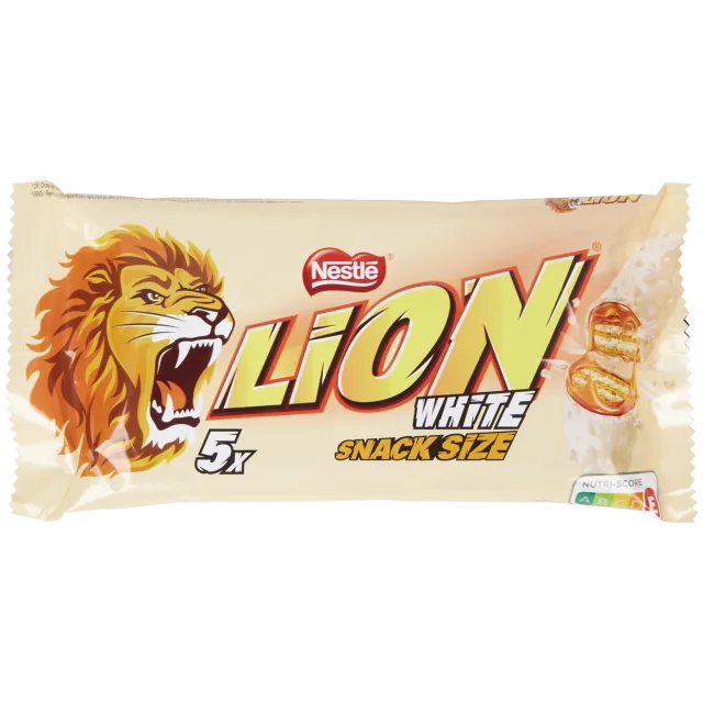 Barres chocolatées Lion White