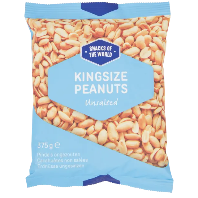 Cacahuètes king size non salées Snacks of the World
