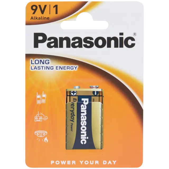Piles Panasonic 9V