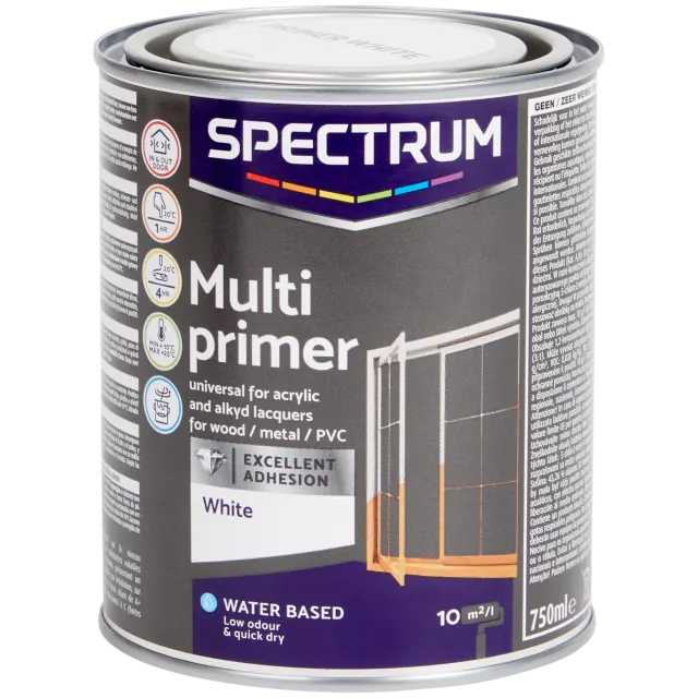 Multiprimer séchage rapide Spectrum Blanc