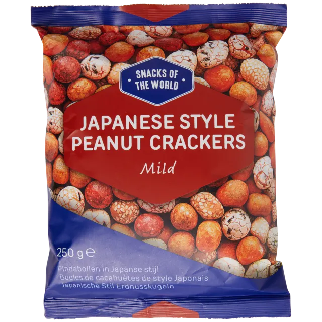 Boules de cacahuètes à la japonaise Snacks of the World Doux