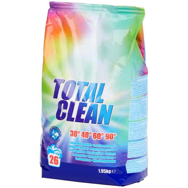 Lessive en poudre Total Clean