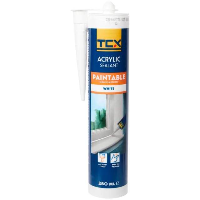 Mastic acrylique universel TCX Blanc