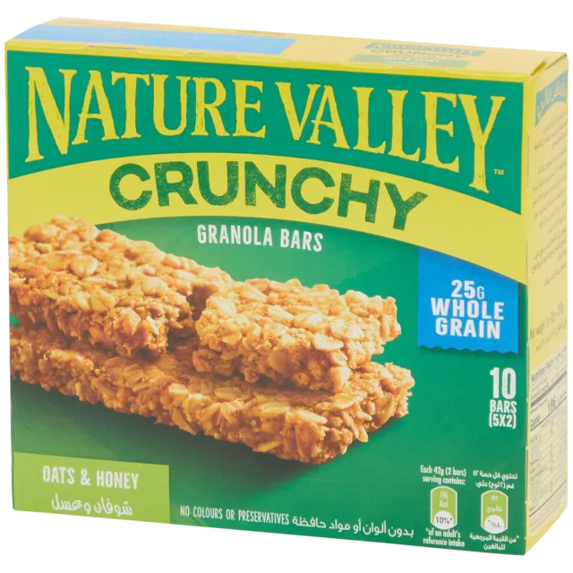 Barres de céréales au granola Nature Valley Avoine et miel