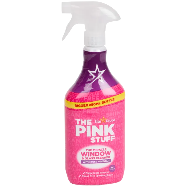 Nettoyant pour vitres The Pink Stuff