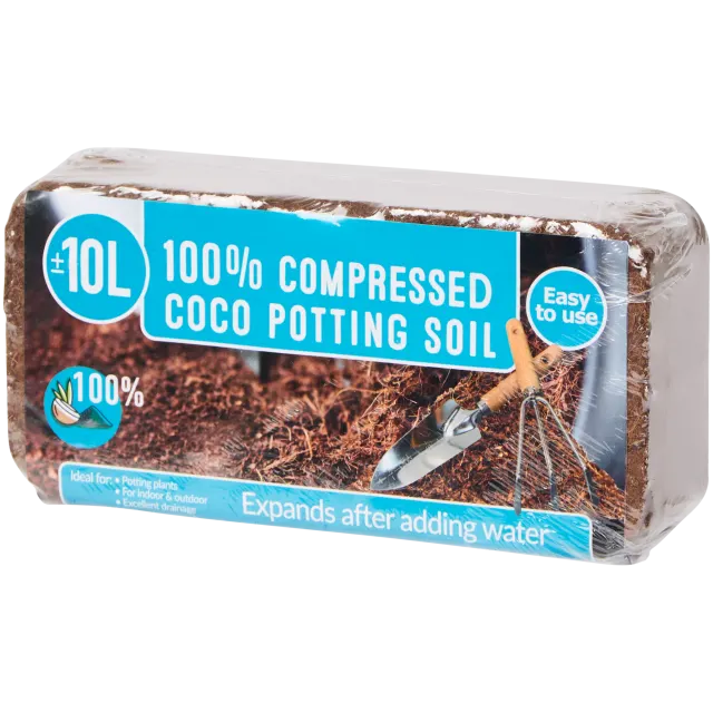 Terreau compact en fibre de coco