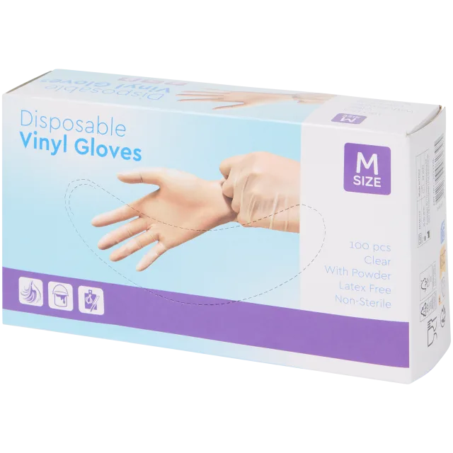 Gants en vinyle
