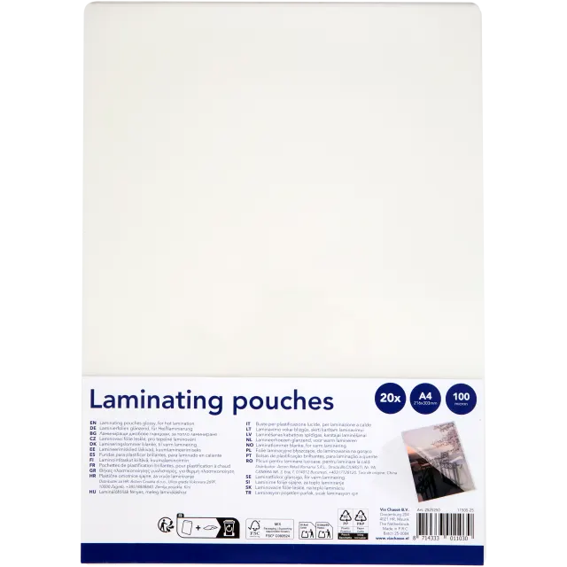 Pochettes de plastification