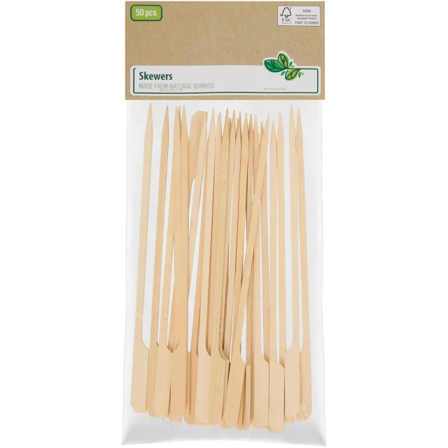 Piques à brochettes en bambou