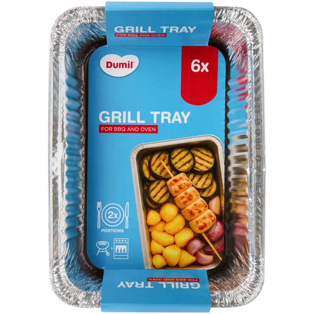 Barquettes à gril Dumil