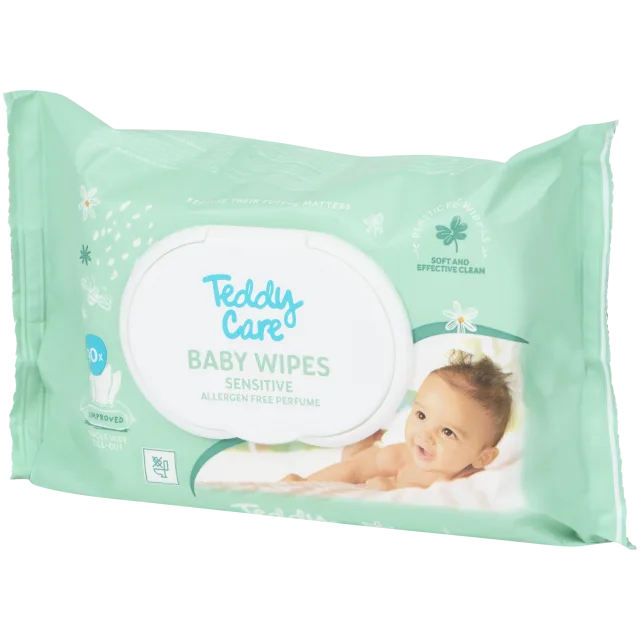 Lingettes pour bébé Teddy Care Sensitive