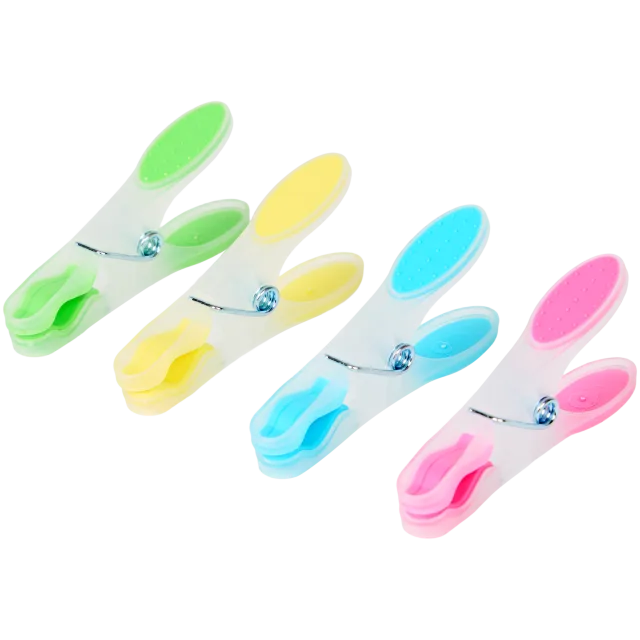 Pinces à linge en plastique